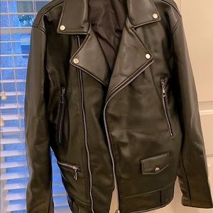 Zara Man Faux Leather jacket